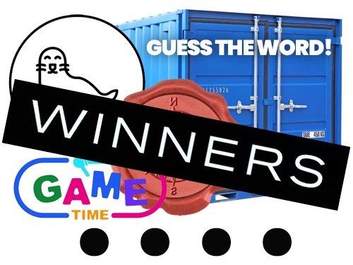 Guess the word - Winners